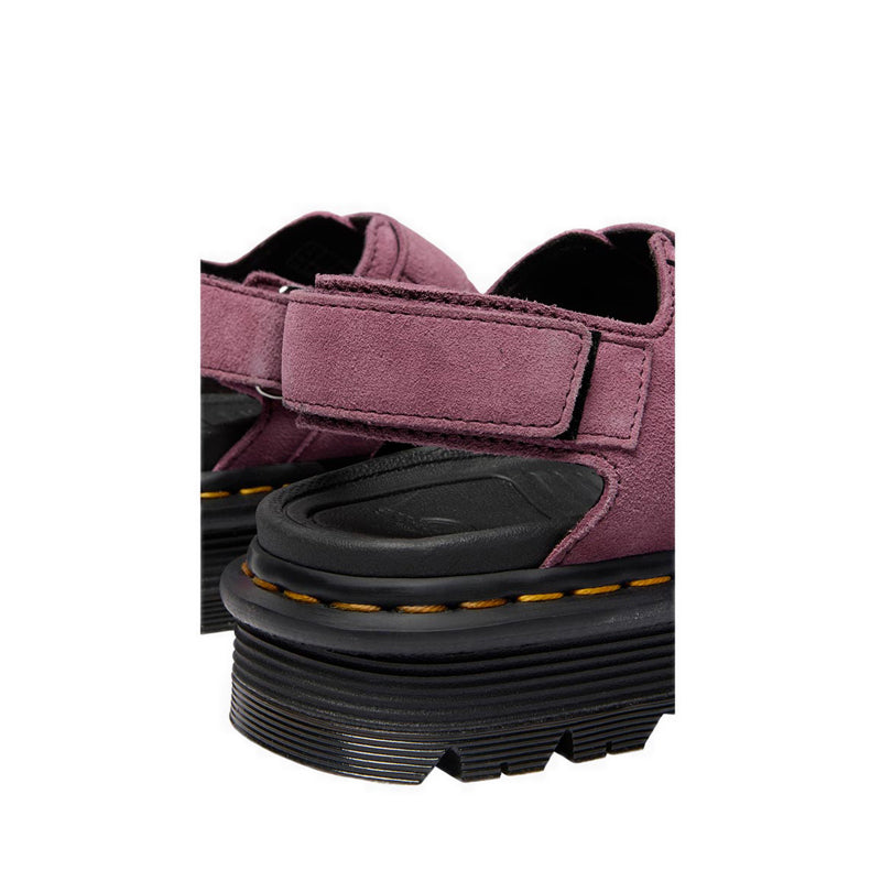Zebzag Sandal Muted Purple E.H. Suede