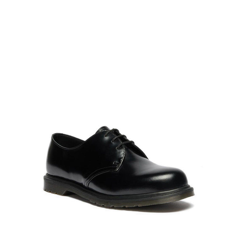 Mayfare Shoe 3 Eyelet Shoe Black Polished Smooth