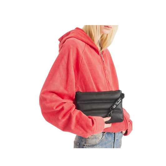 Detachable Pouch Black Sendal
