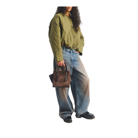 Small Tote Spiced Brown+Dark Brown Overdrive+Milo Fur
