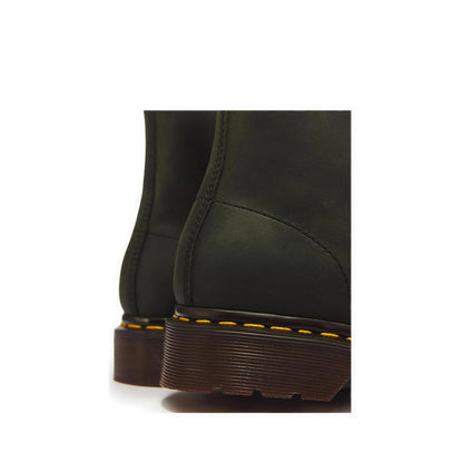 1460 8 Eye Boot DMs Green Crazy Horse