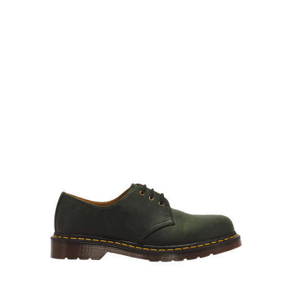 1461 3 Eye Shoe DMs Green Crazy Horse