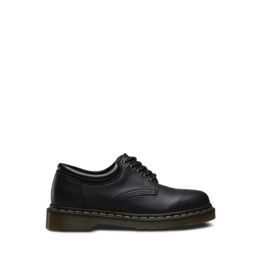 8053 5 Eyelet Shoe Padded Collar Black Nappa