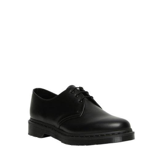 1461 Mono 3 Eyelet Shoe Black Smooth