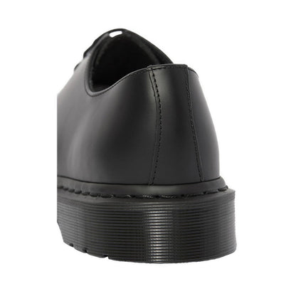 1461 Mono 3 Eyelet Shoe Black Smooth