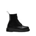 1460 Mono 8 Eyelet Boot Black Smooth