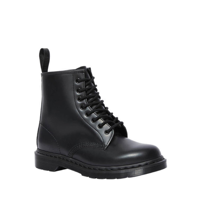 1460 Mono 8 Eyelet Boot Black Smooth