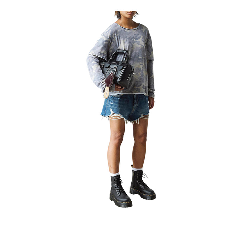 Jadon III 8 Eye Boot Black Pisa