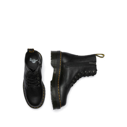 Jadon III 8 Eye Boot Black Pisa
