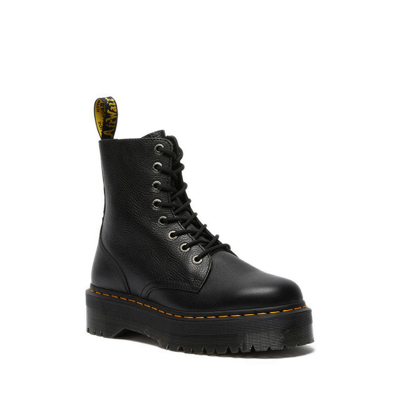 Jadon III 8 Eye Boot Black Pisa