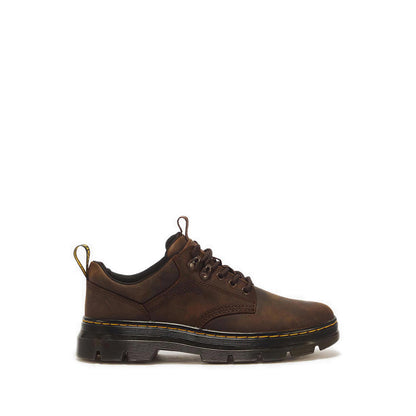 Reeder 5 Tie Shoe Dark Brown Crazy Horse