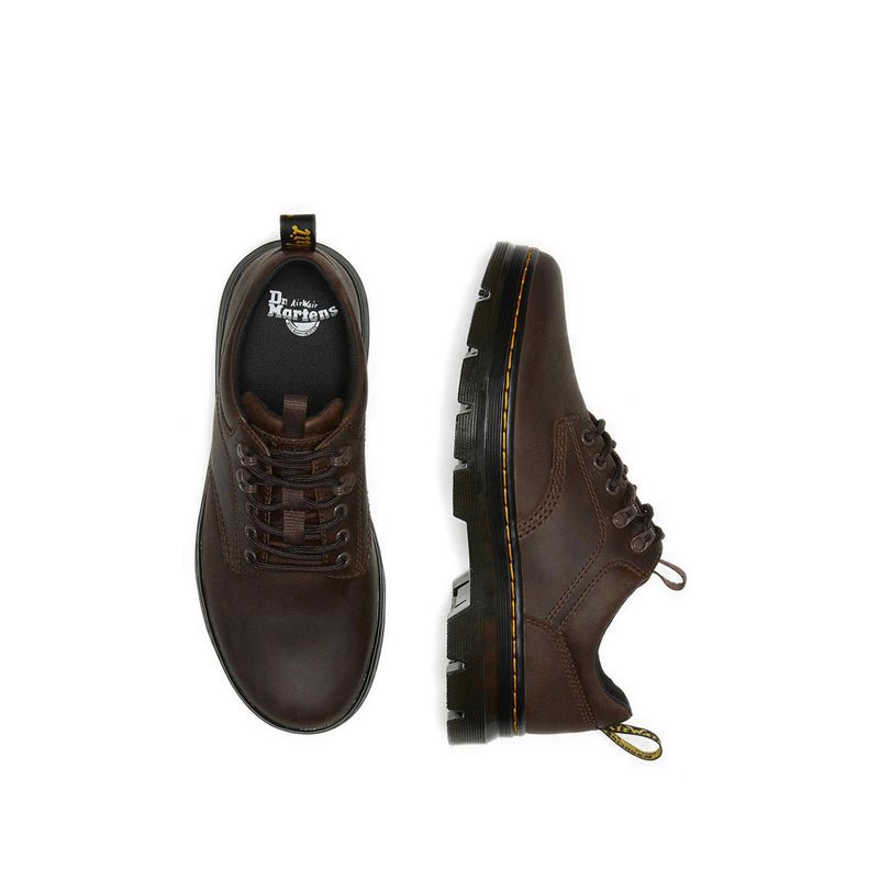 Reeder 5 Tie Shoe Dark Brown Crazy Horse