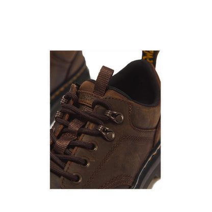 Reeder 5 Tie Shoe Dark Brown Crazy Horse