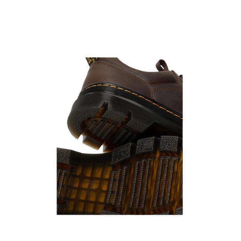 Reeder 5 Tie Shoe Dark Brown Crazy Horse