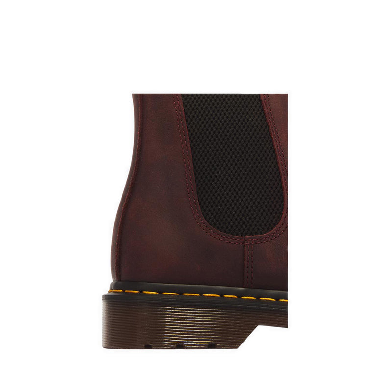 2976 YS Chelsea Boot Cherry Red Crazy Horse