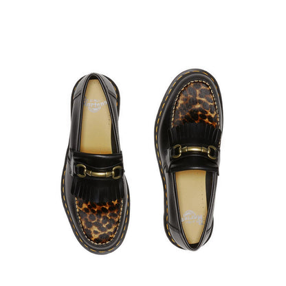 ADRIAN SNAFFLE BLACK+MICRO LEOPARD CAMBRIDGE+HAIR ON