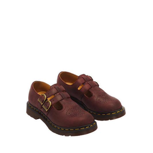 8065 Mary Jane Cherry Red Crazy Horse