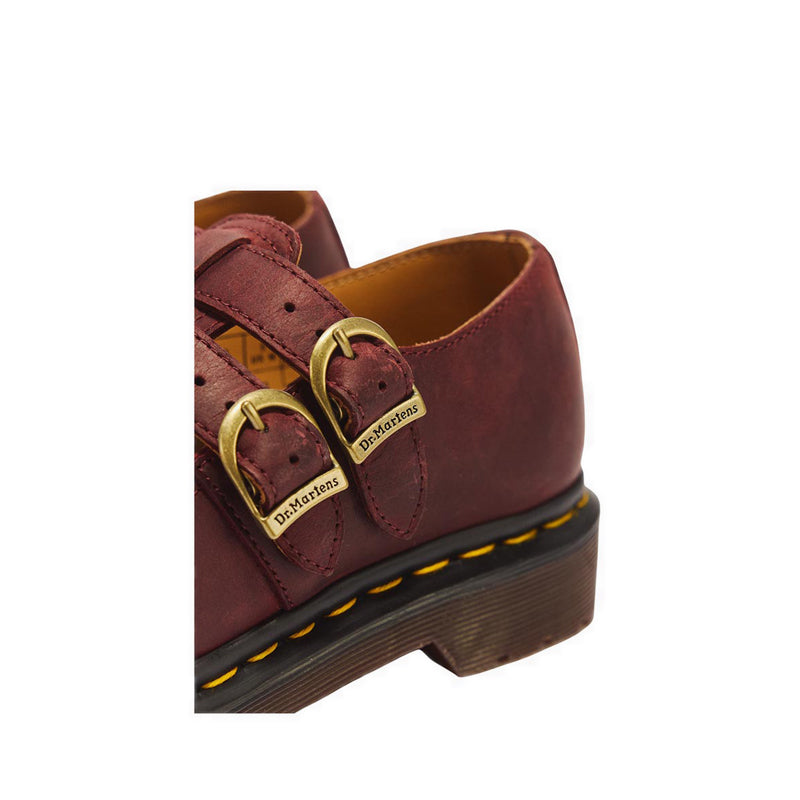 8065 Mary Jane Cherry Red Crazy Horse