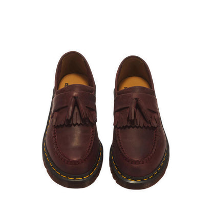 Adrian Tassel Loafer Cherry Red Crazy Horse