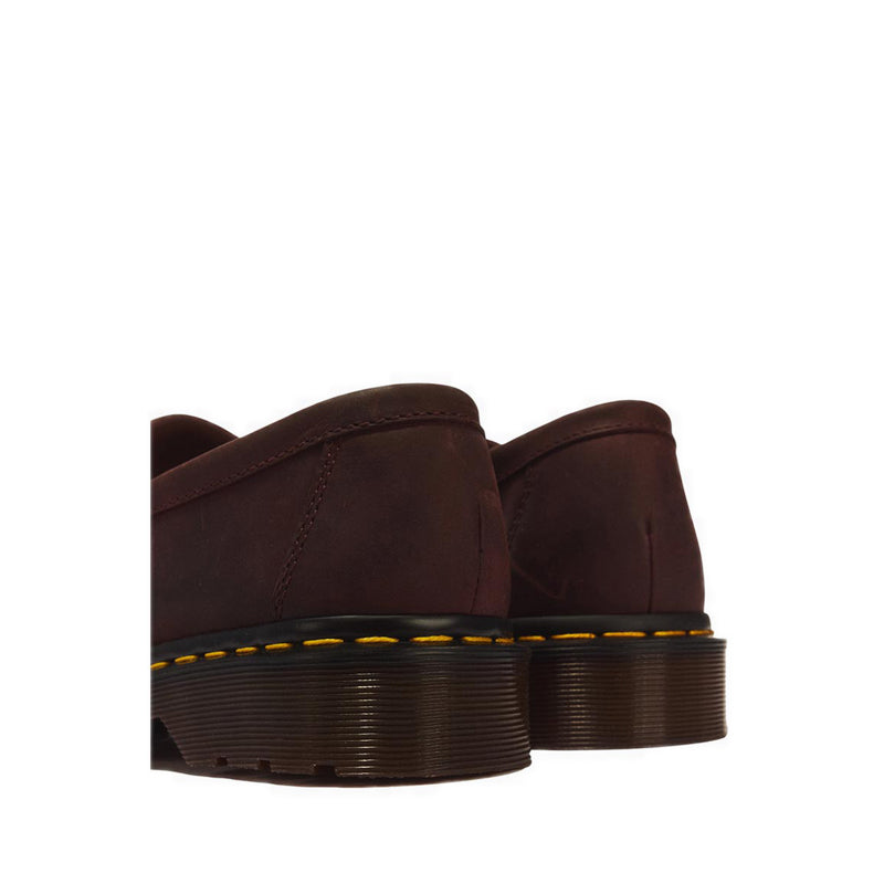 Adrian Tassel Loafer Cherry Red Crazy Horse