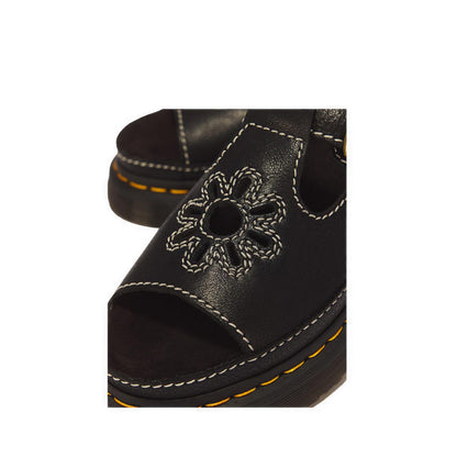 Dunnet Flower Sandal Black AR Rogue