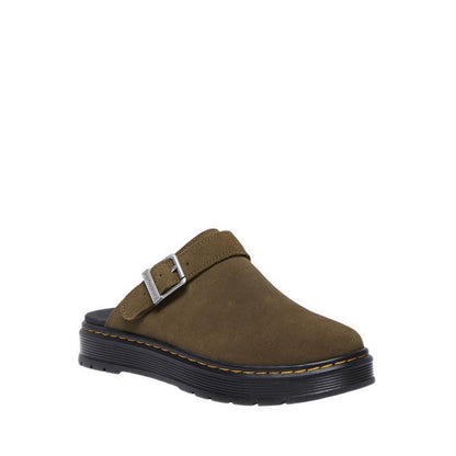 Brookline Mule DMs Olive Bronx Suede