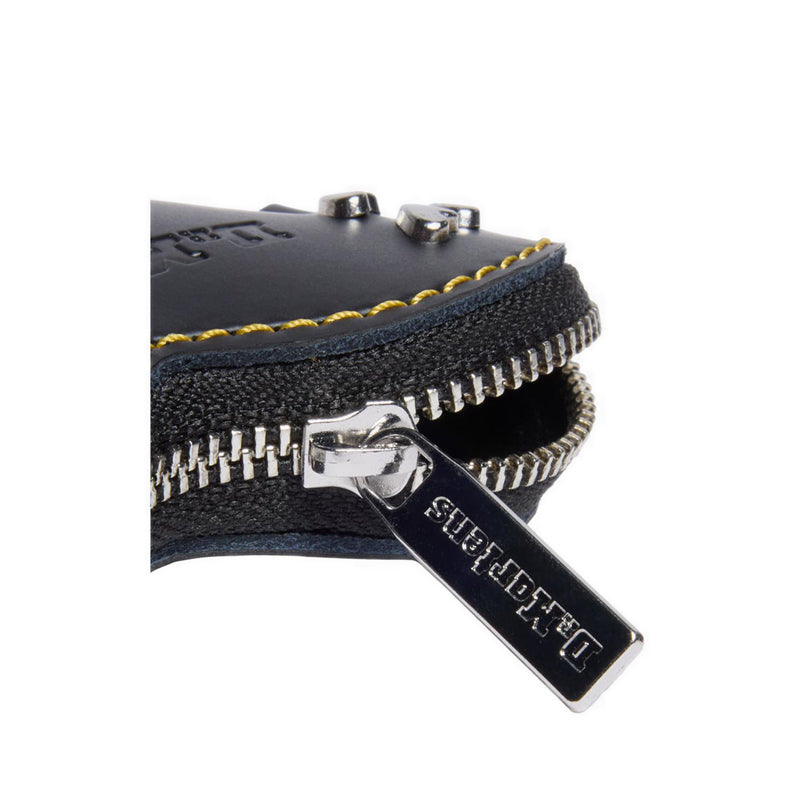 Heart Purse Keyring Purse Black Kiev