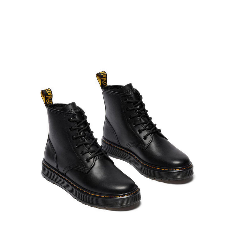 Brookline Chukka 6 Eye Boot Black Lusso