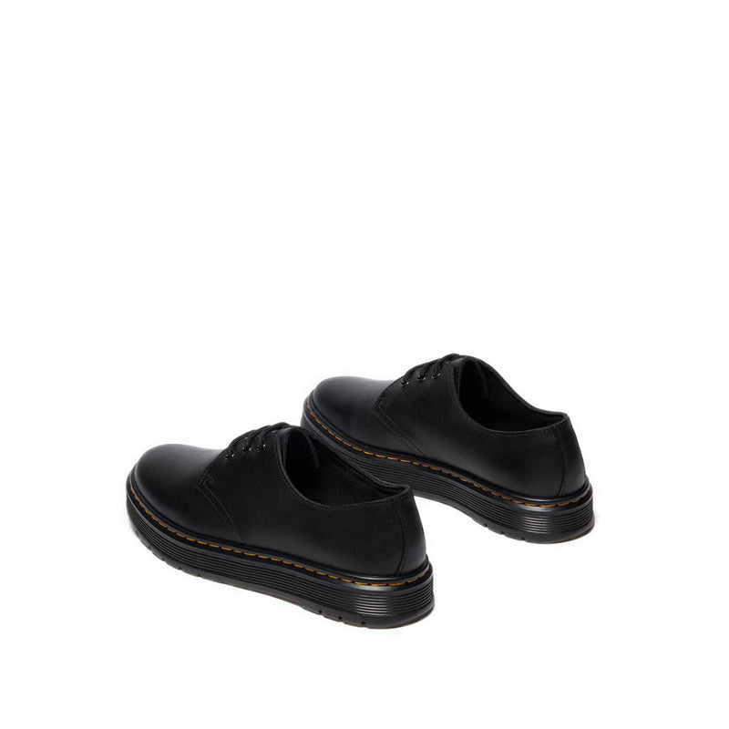 Brookline Lo 3 Eye Shoe Black Lusso