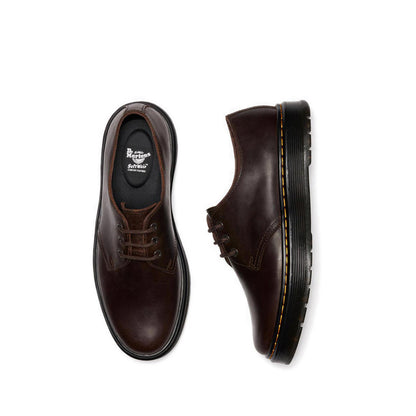 Brookline Lo 3 Eye Shoe Dark Brown Crazy Horse