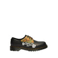 1461 Metallica Flame Skull 3 Eye Shoe White+Multi Backhand Strawgrain + Metallica Flame Skull Print