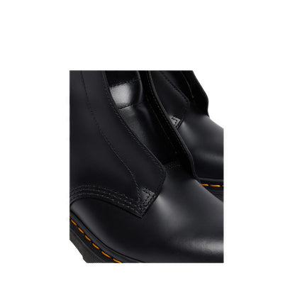 1460 Laceless Black Smooth