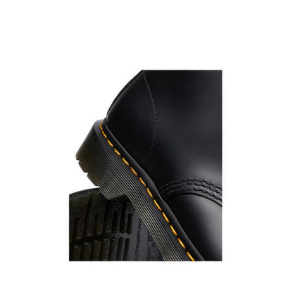 1460 Laceless Black Smooth