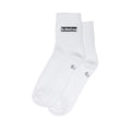 Short Socks White Organic Cotton Blend