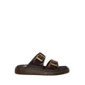 Josef Two Strap Atlas Leather Sandals - Charro