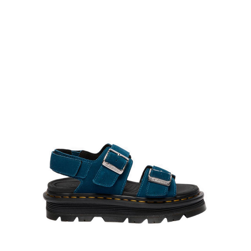 Zebzag Sandal Neptune Blue E.H. Suede