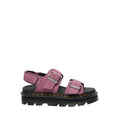 Zebzag Sandal Muted Purple  E.H. Suede