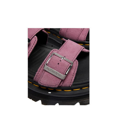 Zebzag Sandal Muted Purple  E.H. Suede