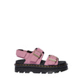 Zebzag Suede Sandals - Dusty Rose