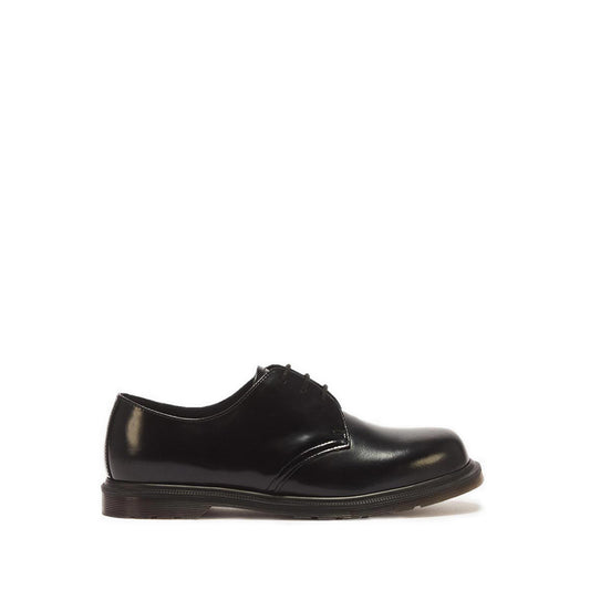 Mayfare Shoe 3 Eyelet Shoe Black Polished Smooth