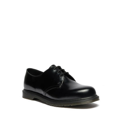 Mayfare Shoe 3 Eyelet Shoe Black Polished Smooth
