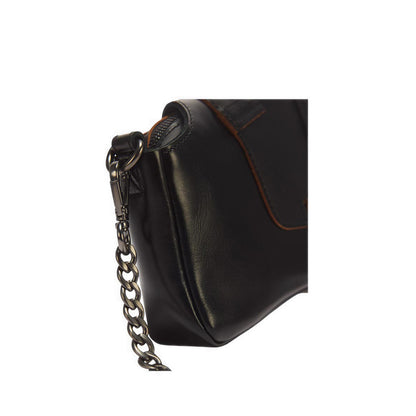 Baguette Bag Black Analine+Vintage Smooth