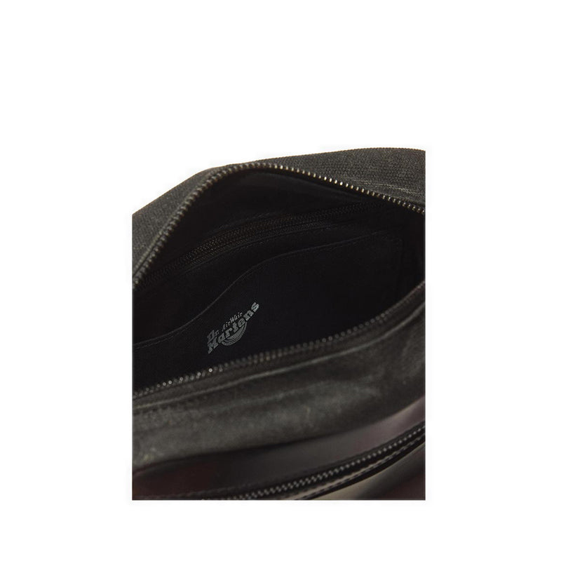 Utility Crossbody Black Waxed Canvas