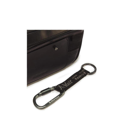 Utility Crossbody Black Waxed Canvas