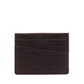 Card Holder II Spiced Brown Atlas Croc Emboss