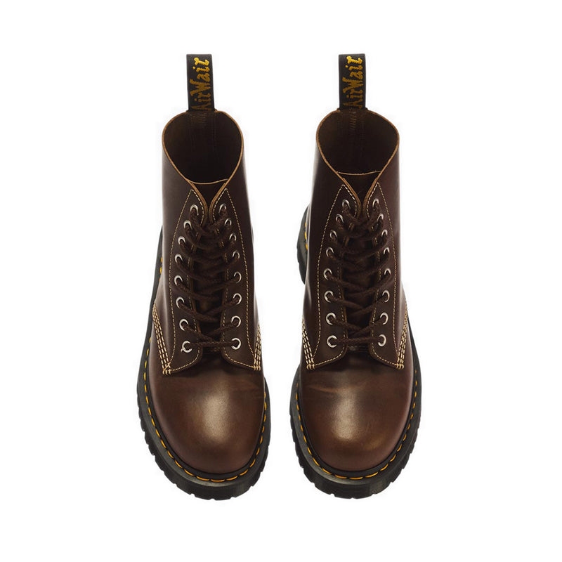 1460 Pascal Ben 8 Eye Boot Fossil Brown Mayhem RB
