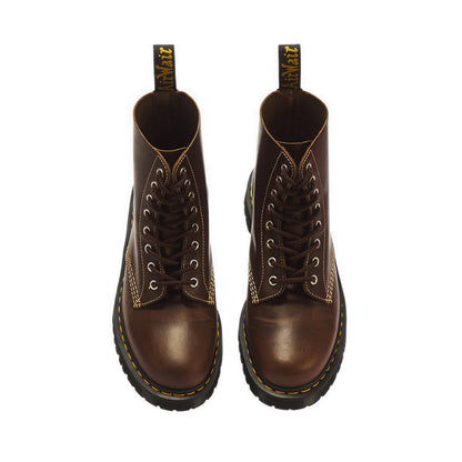 1460 Pascal Ben 8 Eye Boot Fossil Brown Mayhem RB