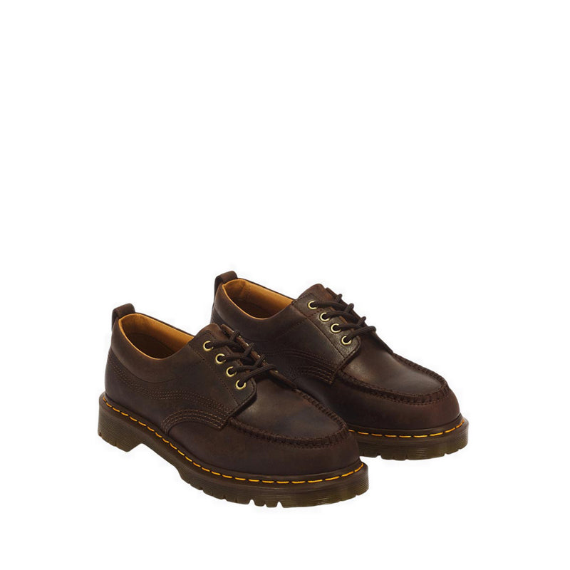 Lowell 4 Eye Shoe Dark Brown Crazy Horse