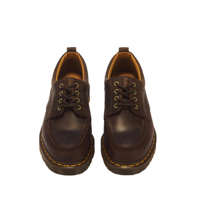Lowell 4 Eye Shoe Dark Brown Crazy Horse