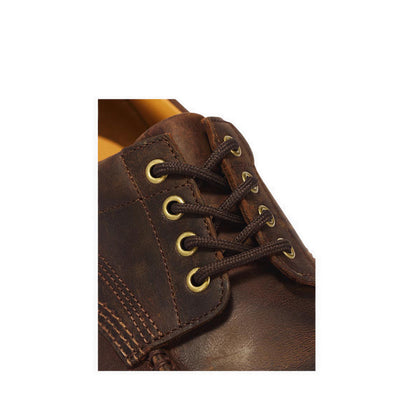 Lowell 4 Eye Shoe Dark Brown Crazy Horse